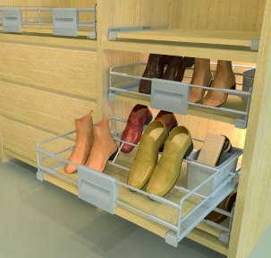 Wireli Висувна полиця для взуття Hogar Plus внутрішня