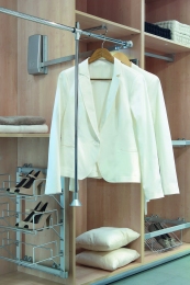 Emuca Пантограф для одягу (гардеробний ліфт), механізм вертикального типу