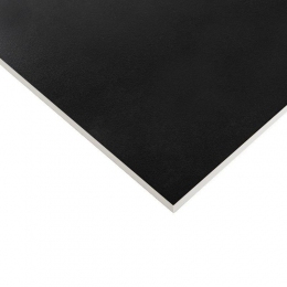 Стільниця HPL Compact FunderMax 0080 FH/WC (Fine Hammer) Black 12мм, біле ядро WC