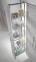 Inoxa Висока висувна колона, корпус 450мм, 5 корзин (хром), повний висув, плавне закривання